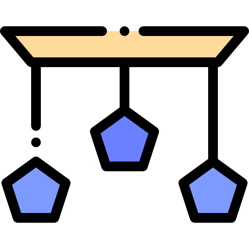 luci Detailed Rounded Lineal color icona