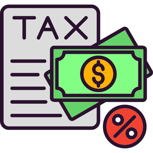 Tax Generic Outline Color icon