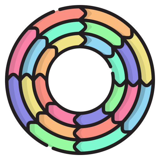 diagramme circulaire Generic Outline Color Icône