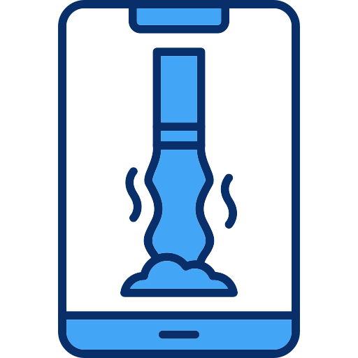 Smartphone Generic Blue icon