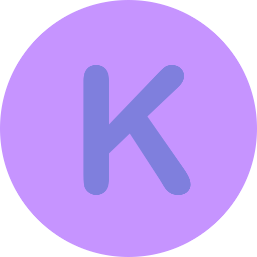 Letter k Generic Flags icon