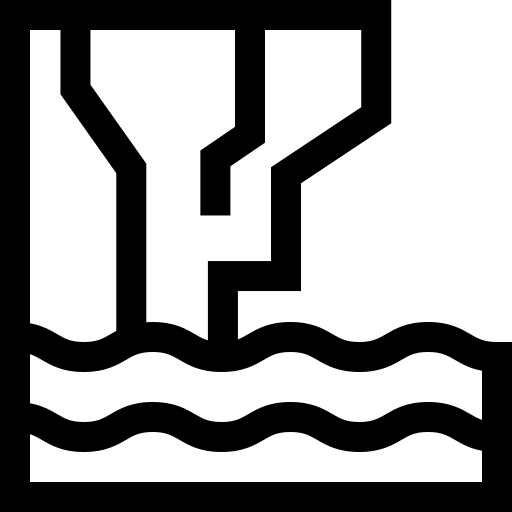 scogliera Basic Straight Lineal icona