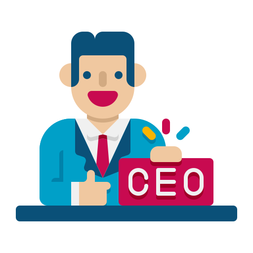 最高経営責任者（ceo Generic Flat icon