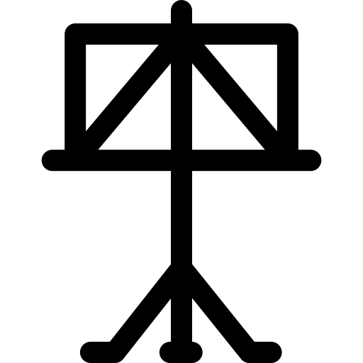 pupitre Basic Rounded Lineal Icône