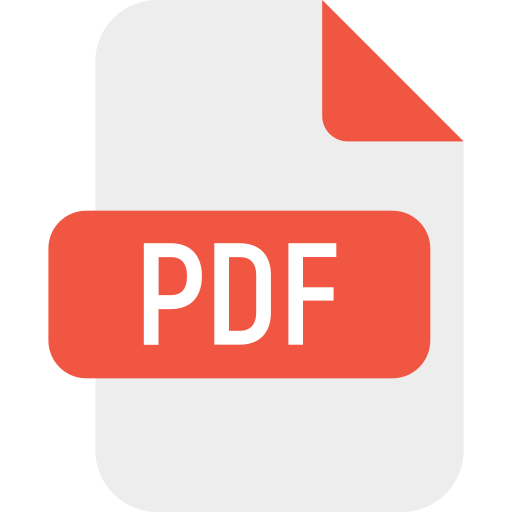 file pdf Generic Flat icona