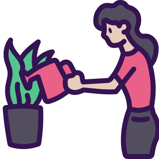 Watering Generic Outline Color icon