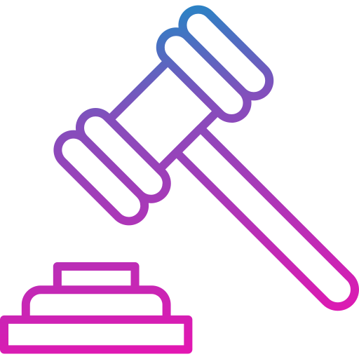 Gavel Generic Gradient icon