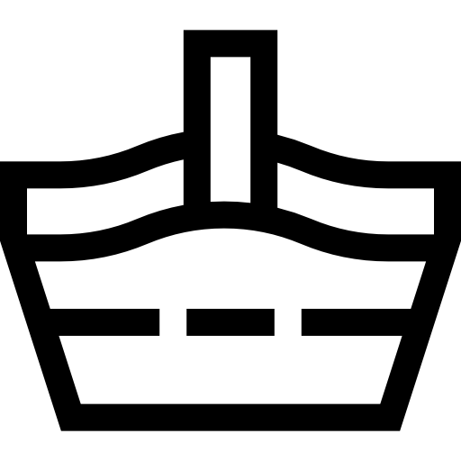 Корзина Basic Straight Lineal иконка