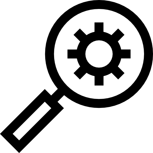 ricerca Basic Straight Lineal icona