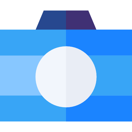 カメラ Basic Straight Flat icon