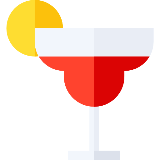 Cocktail Basic Straight Flat icon