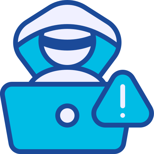 hacker Generic Blue icon