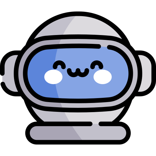 Astronaut Kawaii Lineal color icon