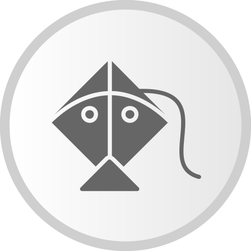 Kite Generic Grey icon