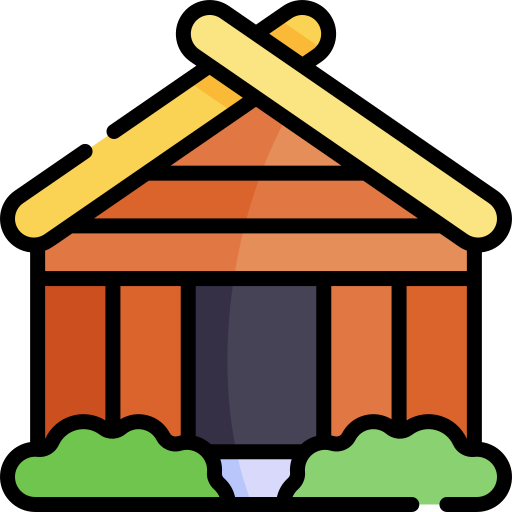 house Kawaii Lineal color icon