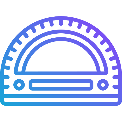 Ruler Generic Gradient icon