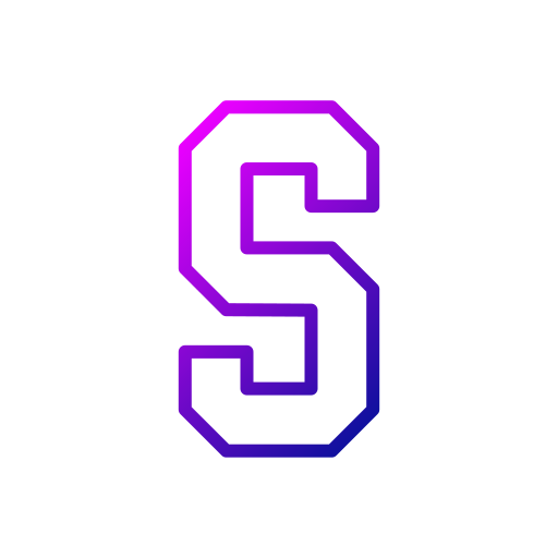 lettera s Generic Gradient icona