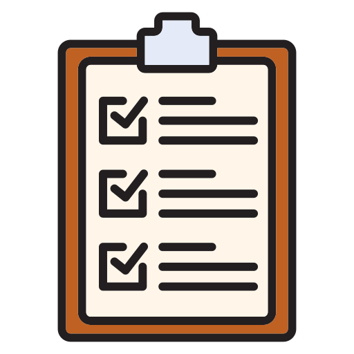 Clipboard Generic Outline Color icon