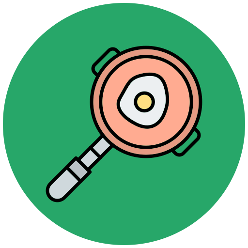 bratpfanne Generic Outline Color icon