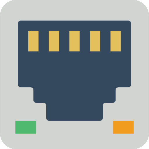 ethernet Basic Miscellany Flat иконка