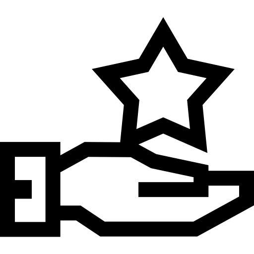 main Basic Straight Lineal Icône