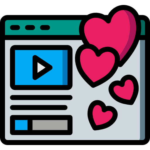 Video player Basic Miscellany Lineal Color icon