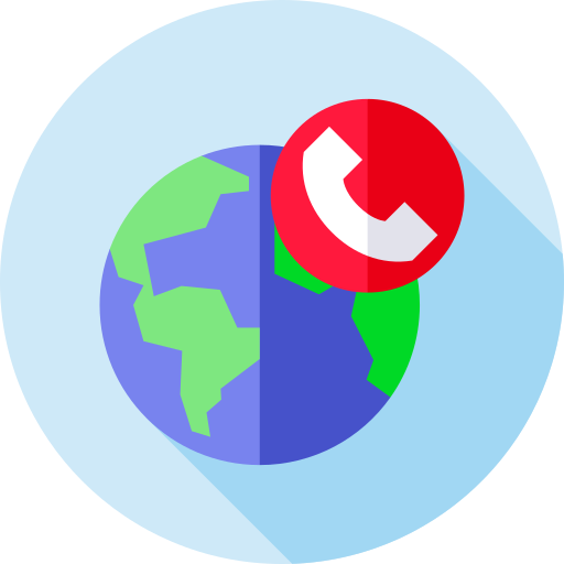 global Flat Circular Flat icon