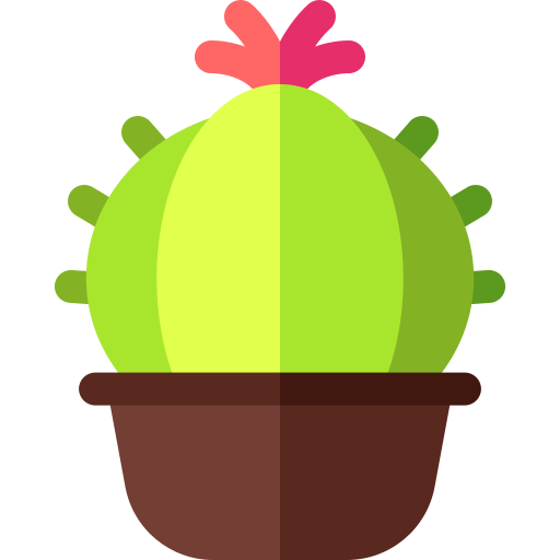 cactus Basic Rounded Flat Icône