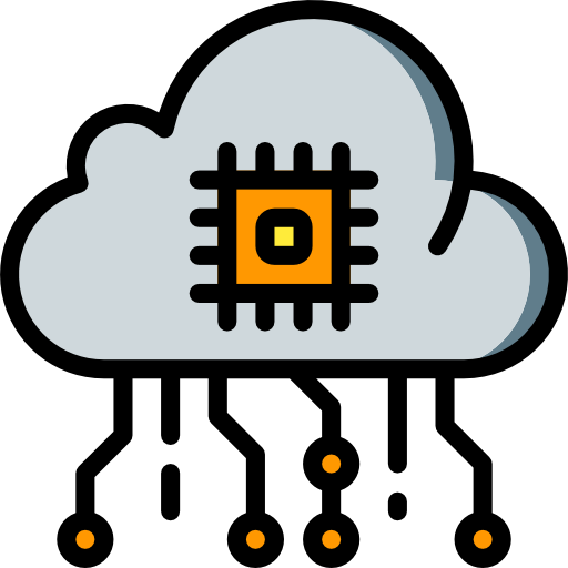 Cloud computing Basic Miscellany Lineal Color icon