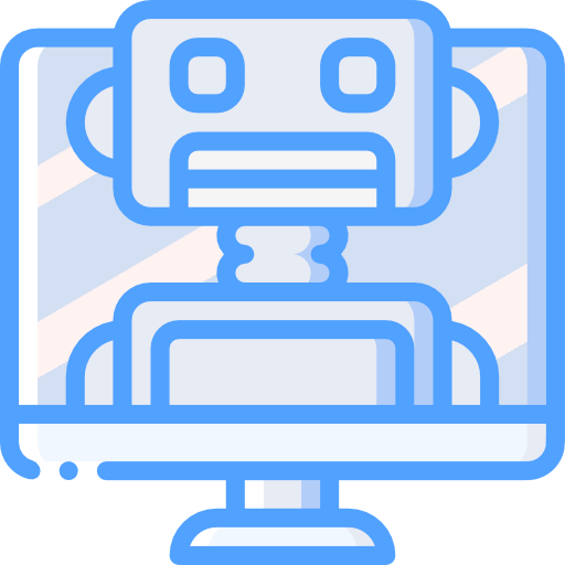 Bot Basic Miscellany Blue icon