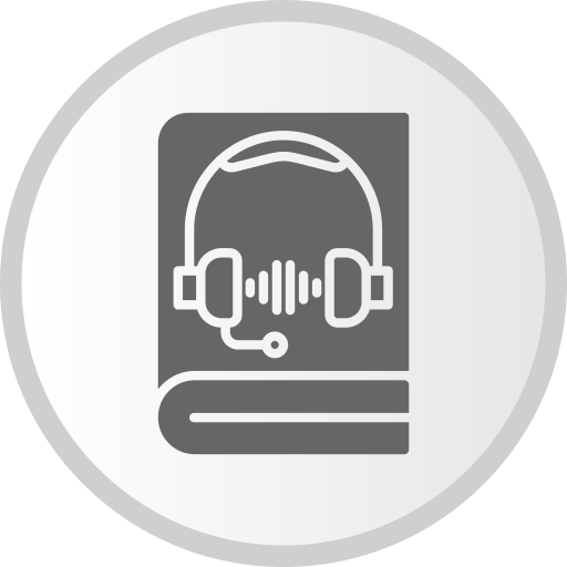 audiolibro Generic Grey icona