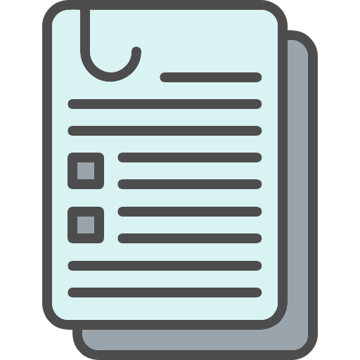 Assignment Generic Outline Color icon