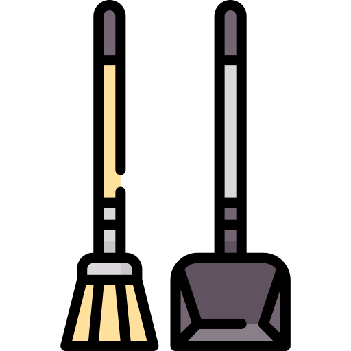 Broom Special Lineal color icon