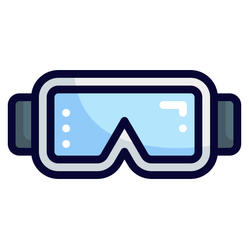 skibrille Generic Outline Color icon