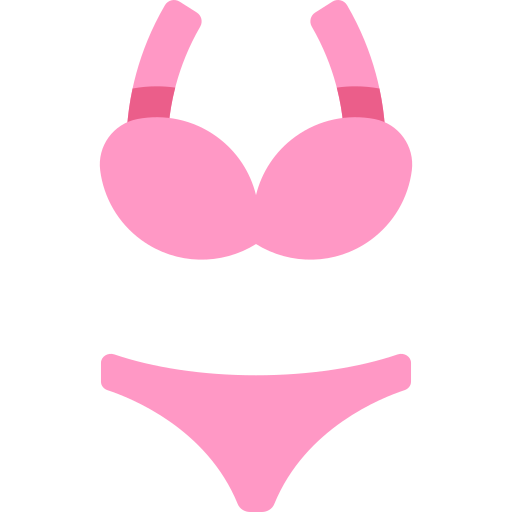 bikini Kawaii Flat Ícone