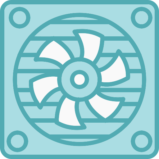 fan Generic Blue icon