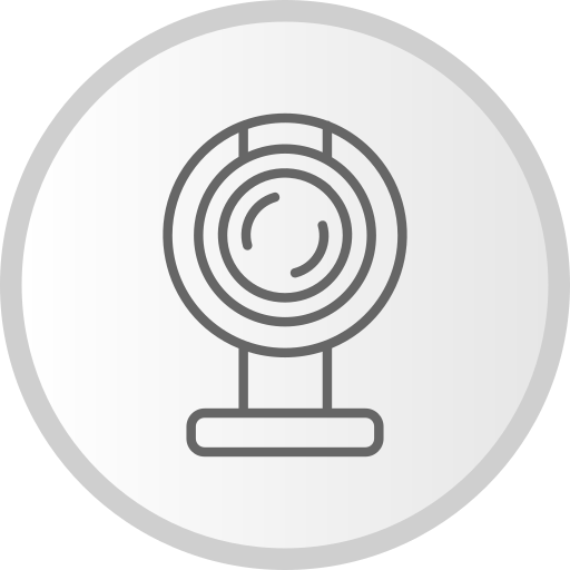 webcam Generic Grey icon