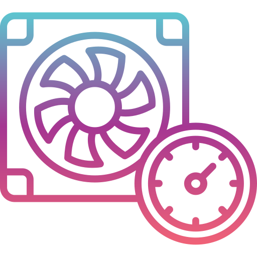 koelventilator Generic Gradient icoon