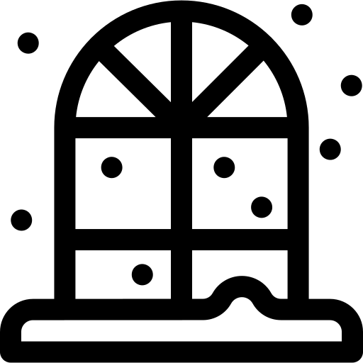 fenêtre Basic Rounded Lineal Icône