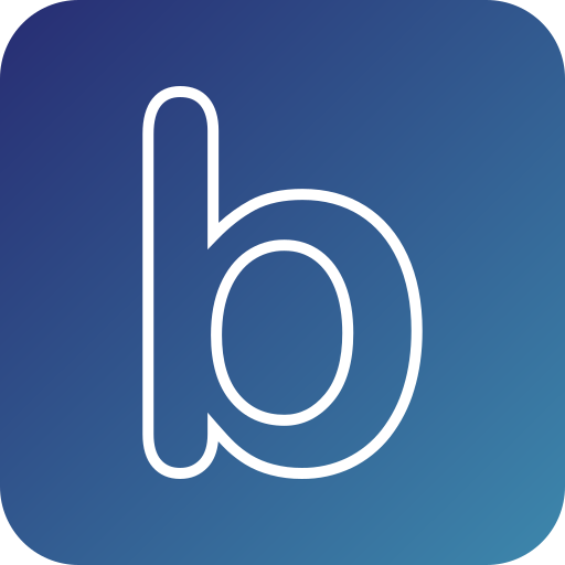 buchstabe b Generic Flat Gradient icon