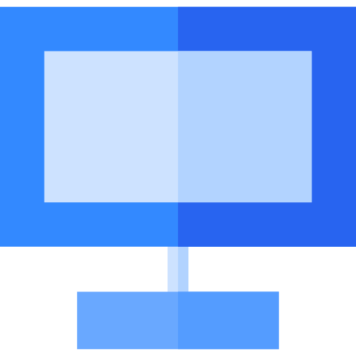 Tv Basic Straight Flat icon