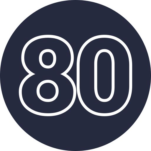 80 Generic Flat icon