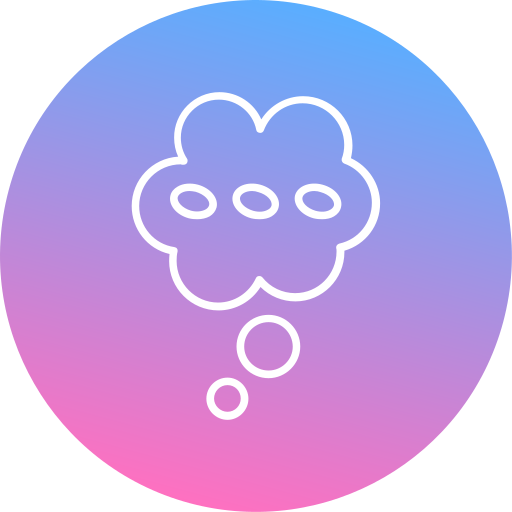 Speech bubble Generic Flat Gradient icon