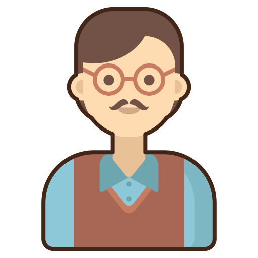 papa Generic Outline Color icon