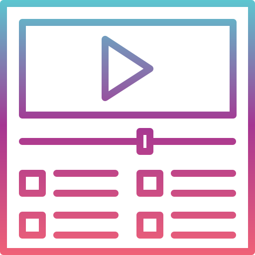 Streaming Generic Gradient icon