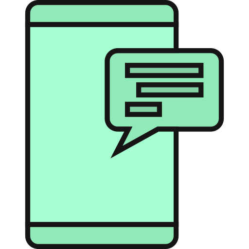 sms Generic Outline Color icon