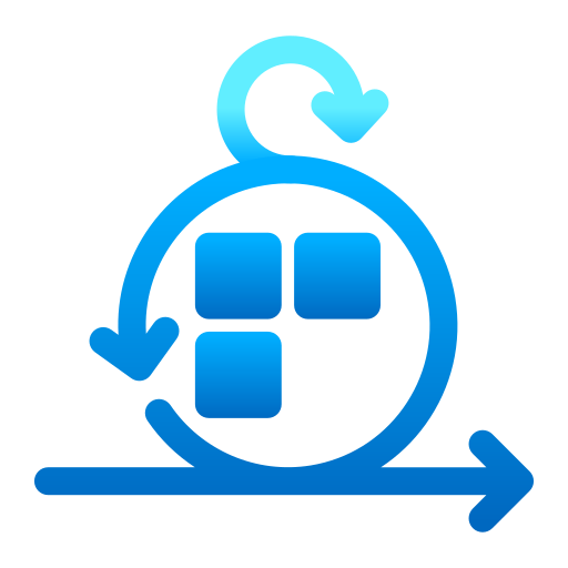 Agile Generic Flat Gradient icon