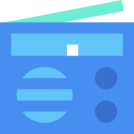 radio Generic Blue icon