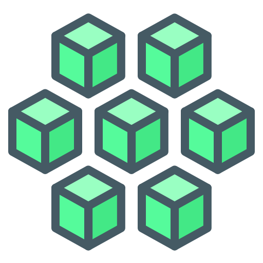 Nodes Generic Outline Color icon