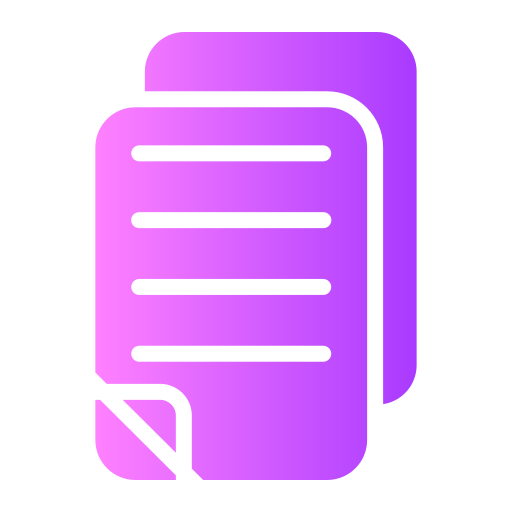 Document Generic Flat Gradient icon